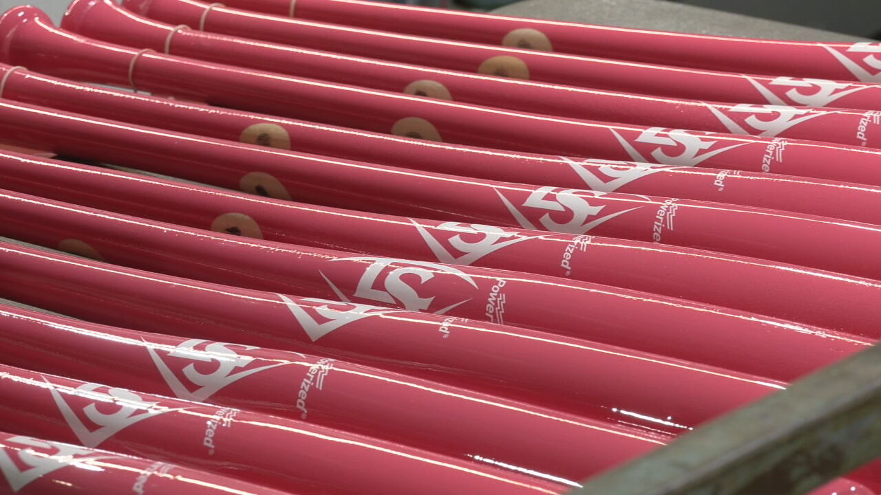 Louisville Slugger begins making pink bats for MLB players to use on Mother's Day